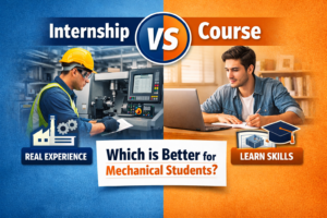 Internship vs Course: Which is Better for Mechanical Students?