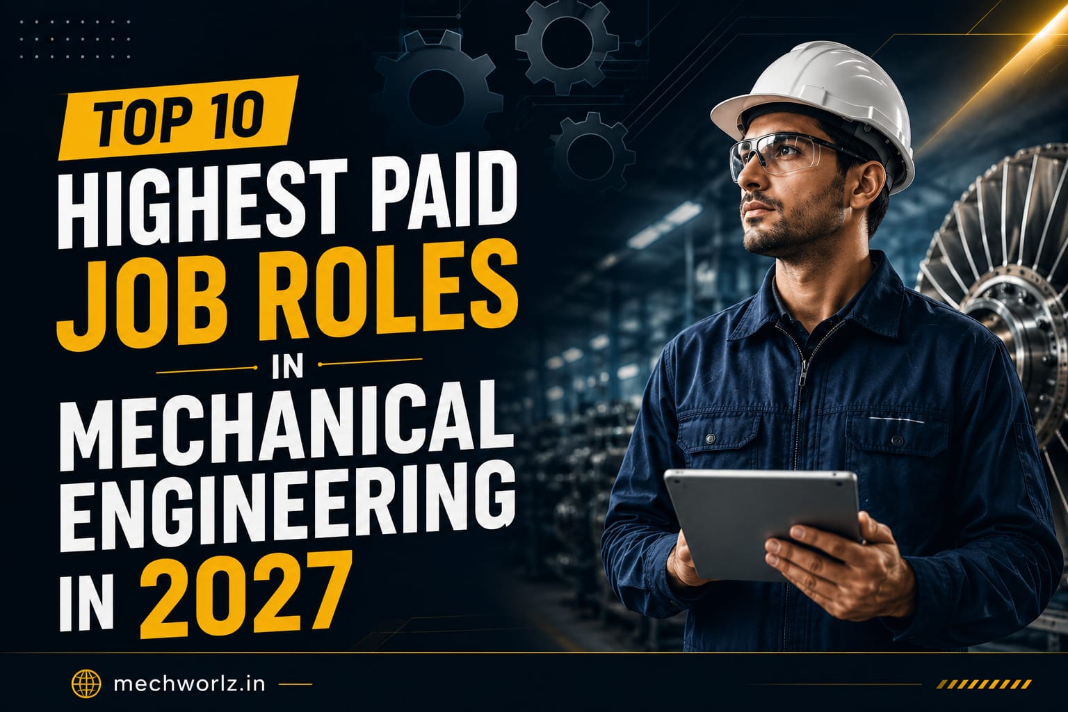 Top 10 Highest Paid Job Roles in Mechanical Engineering in 2027