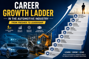 Career Growth Ladder in the Automotive Industry: From Fresher to Leadership