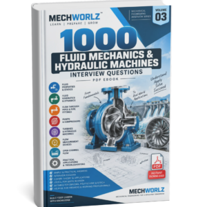 1000 Fluid Mechanics & Hydraulic Machines Interview Questions PDF | Volume 03