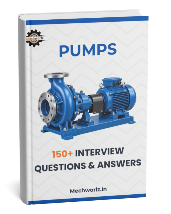 Pump interview questions and answers eBook for mechanical engineers
